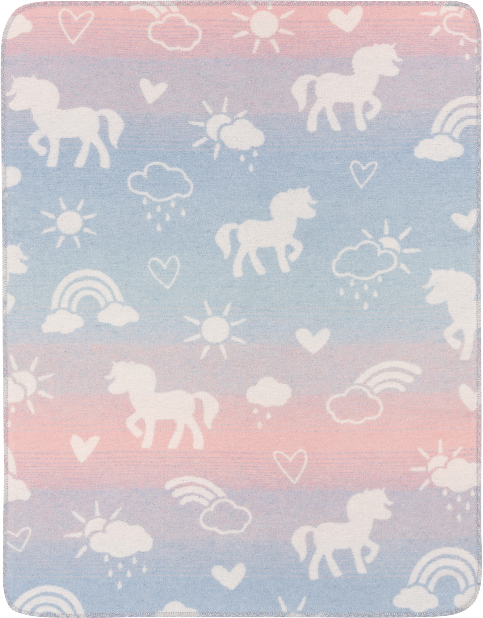 Biederlack Decke Kids & Teens Lovely & Sweet | Sweet Unicorn