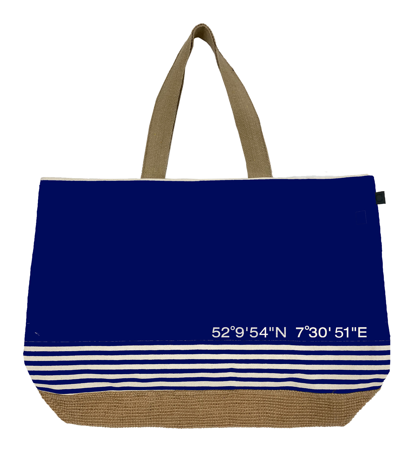 Cawö Strandtasche Canvas Beach Bag 55710 | 13 Marine