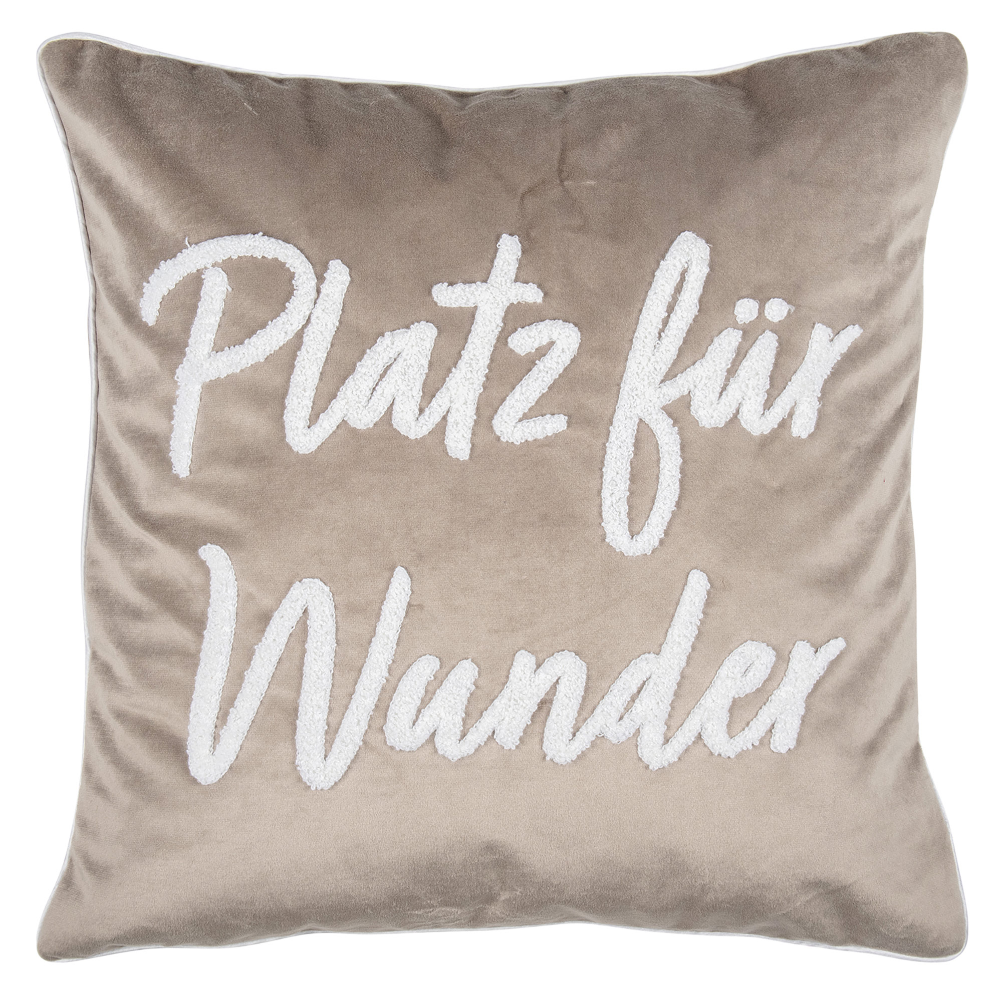 Pad Kissenhülle Letters | taupe