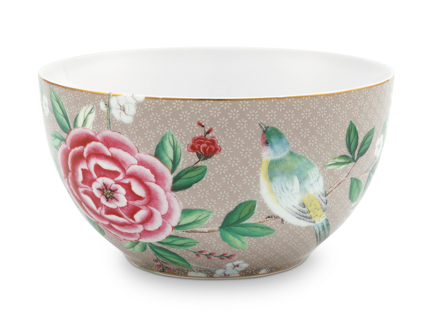 Pip Studio Schale Blushing Birds | khaki