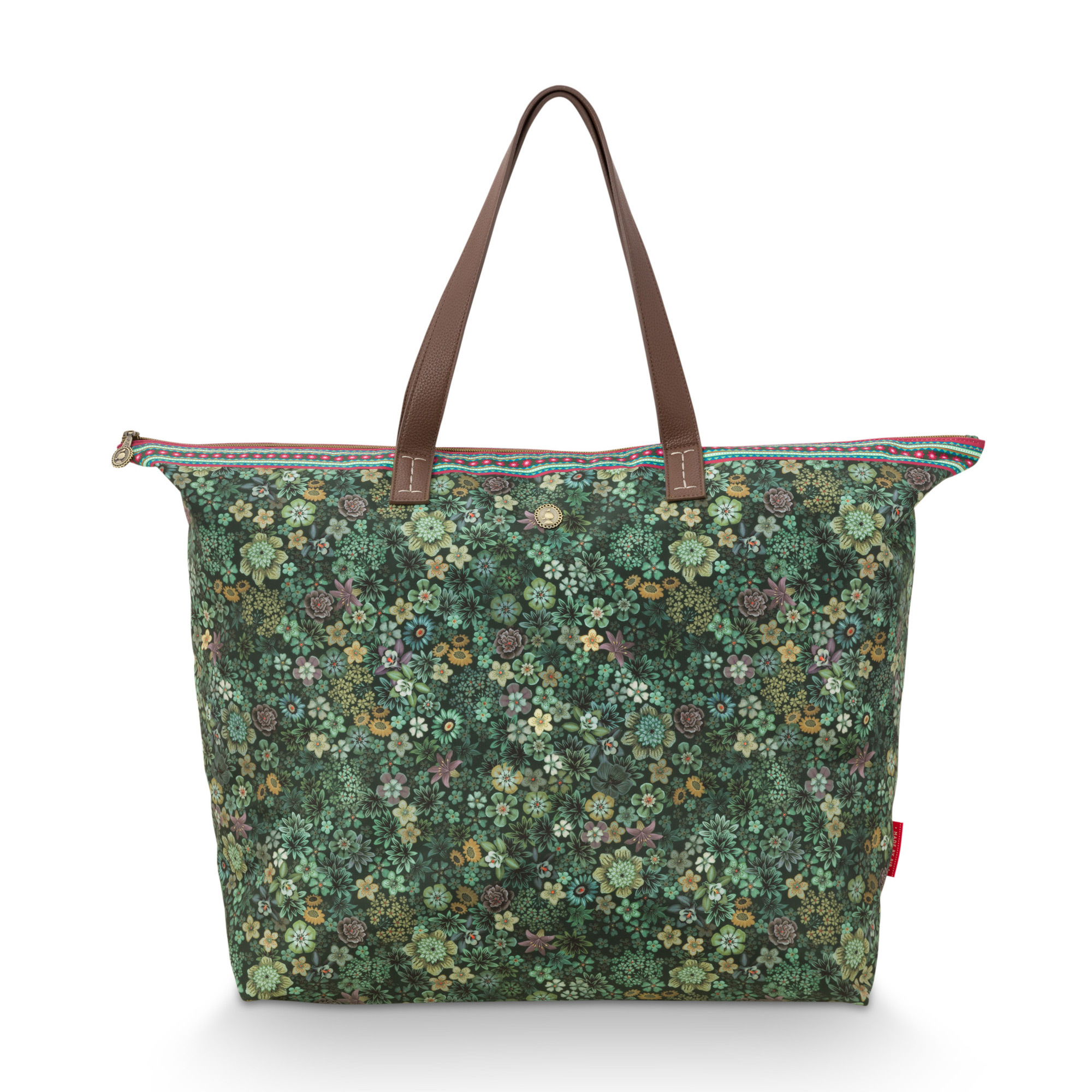 Pip Studio Tragetasche Bags Tutti i Fiori | Grün