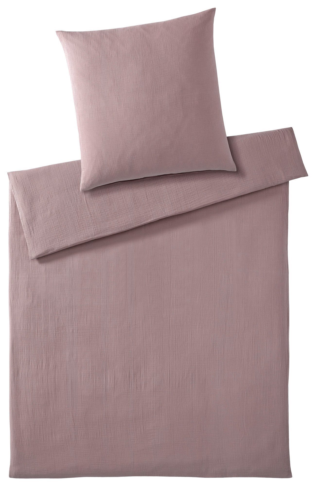 Elegante Musselin-Bettwäsche Smooth | 1 blush