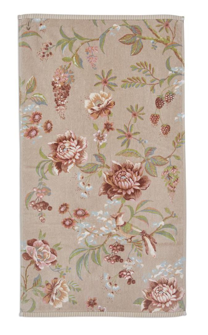 Pip Studio Handtuch Secret Garden | Khaki