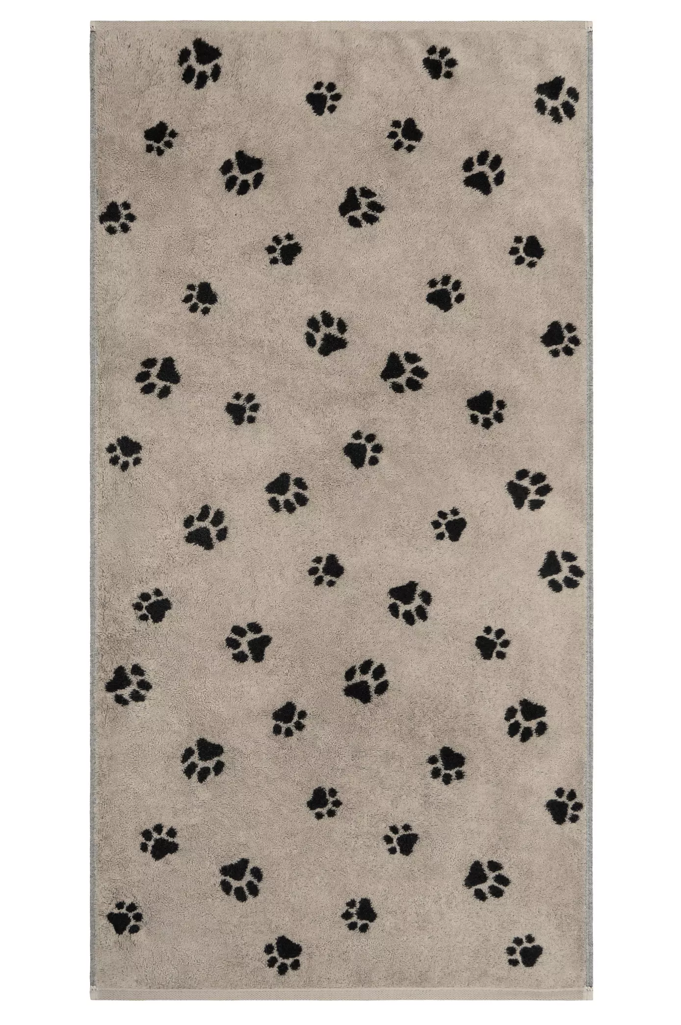 Cawö Handtuch We love Dogs 6247 | 93 schwarz/beige