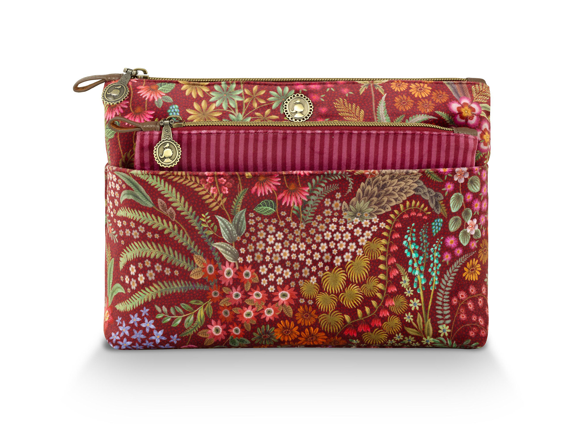 Pip Studio Caryn Kosmetiktasche Querida | rot