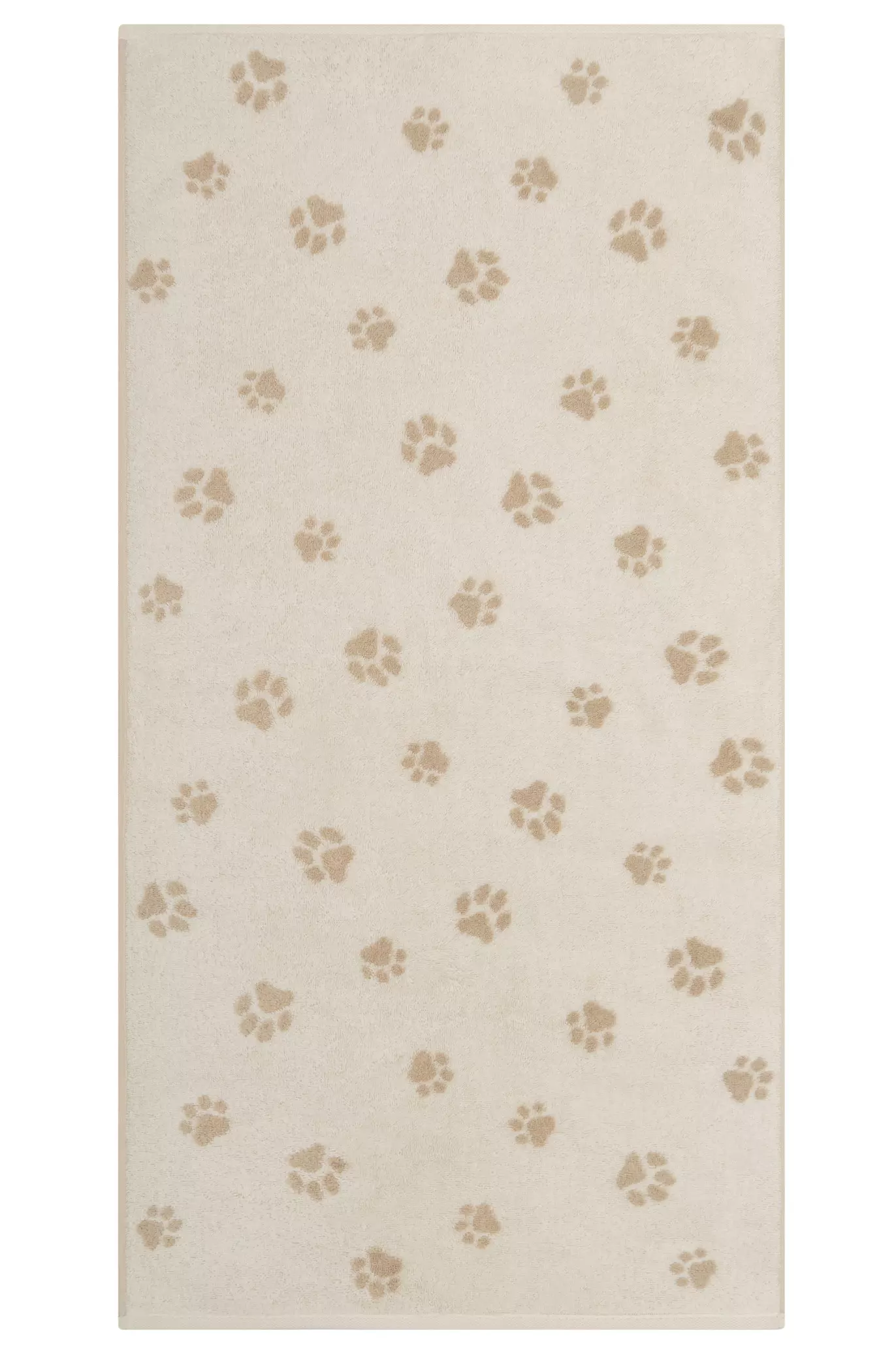 Cawö Handtuch We love Dogs 6247 | 33 natur/beige