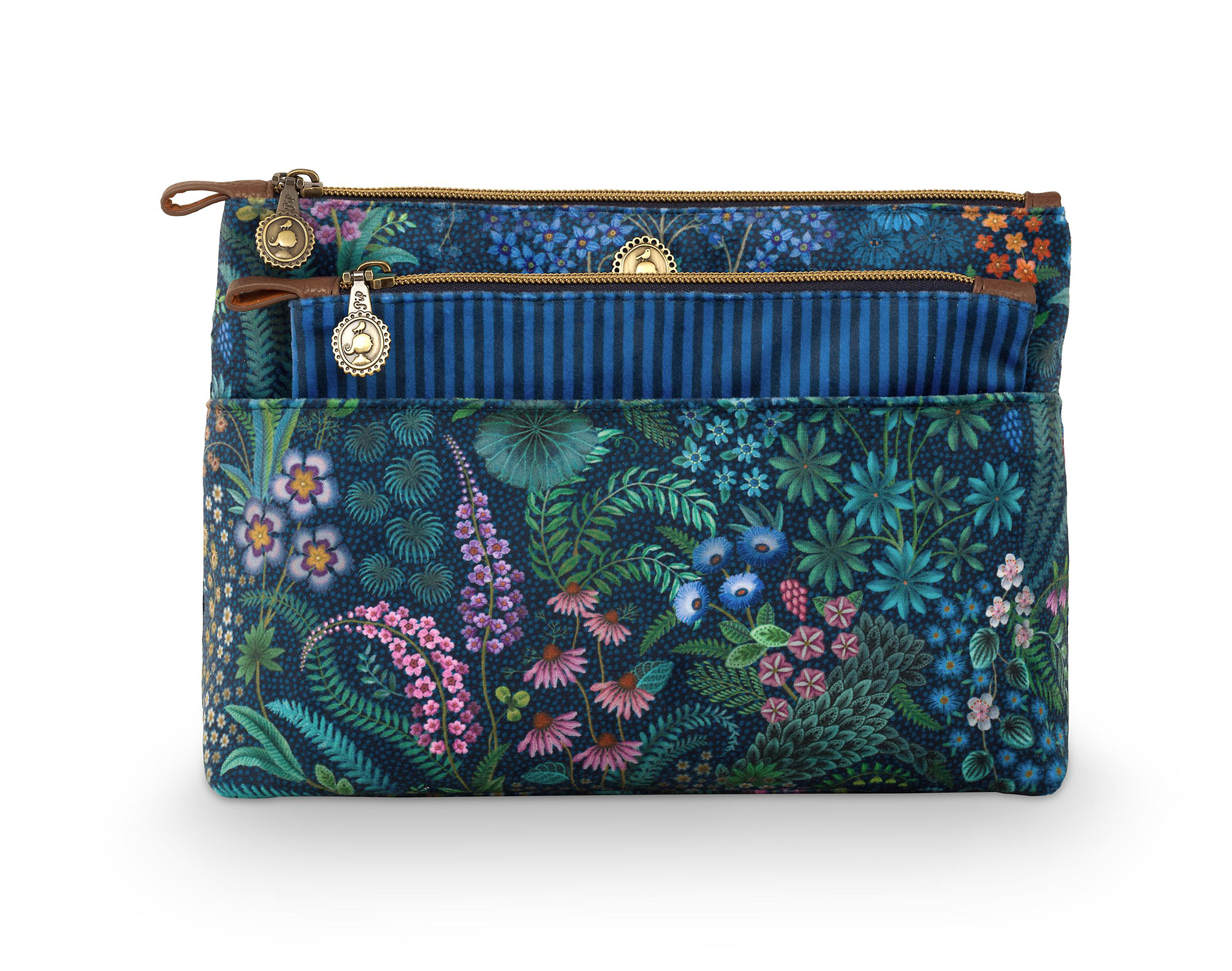 Pip Studio Caryn Kosmetiktasche Querida | blau